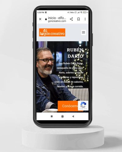 Refrescamiento de Imagen y Diseño de Página web